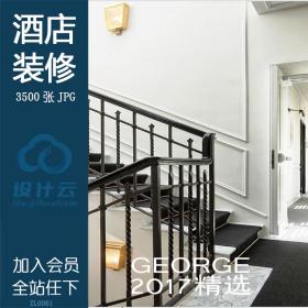 国外酒店装修效果图三居室客房套房卧室宾馆前台房屋家...