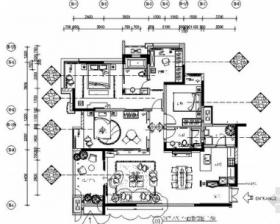 [上海]温馨可爱三室两厅现代风格家装施工图