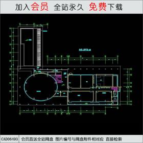 初来乍到商业会所设计CAD施工图