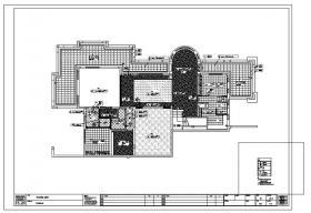 广州九龙湖意大利风格H5别墅室内设计施工图