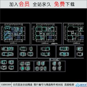 总统套房装修图2CAD