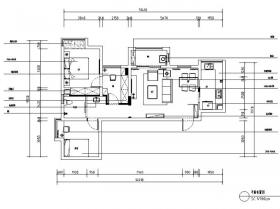 [湖北]欧式田园风格100平米套房住宅设计施工图（附效果...