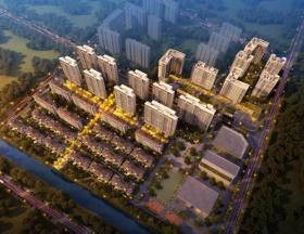 [安徽]新中式风格叠拼洋房高层住宅建筑方