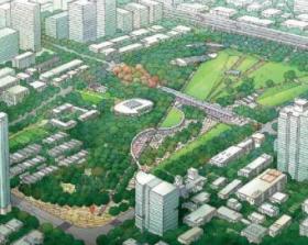 上海静安雕塑公园景观方案