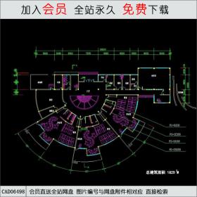 现代商业空间会所设计 CAD