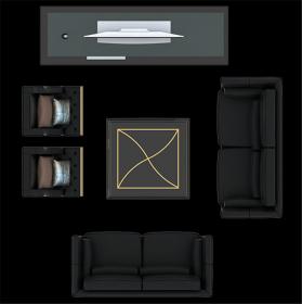 沙发组合PSD素材 (10)