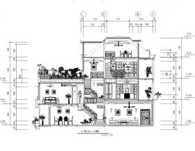 [山东]某欧式别墅室内设计施工图