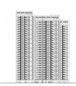 [山东]现代风格高层住宅区建筑施工图