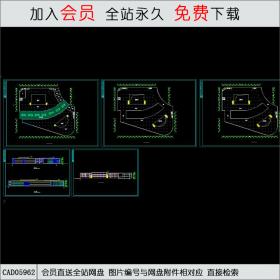 商场建筑平立面方案 CAD