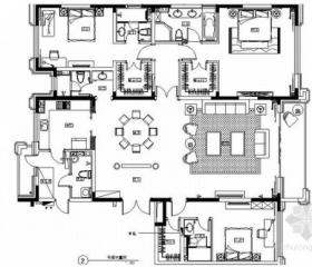 [山东]大气现代风格豪华三居室装修施工图