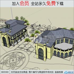 SK05369商业综合体 su模型