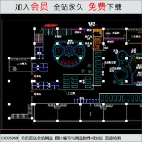 某桑拿水疗城水区总平面CAD