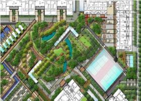 [北京]都市时尚居住区景观方案设计