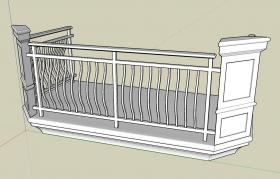 栏杆SU模型 (34)