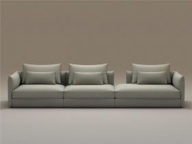 单个现代简约沙发3Dmax模型 (27)