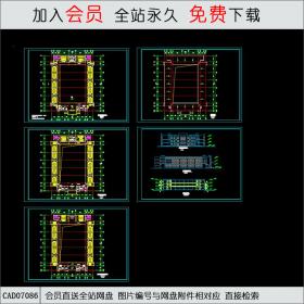 32个班中学方案设计图CAD