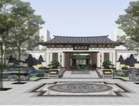 [江苏]南京中式居住区示范区景观方案文本