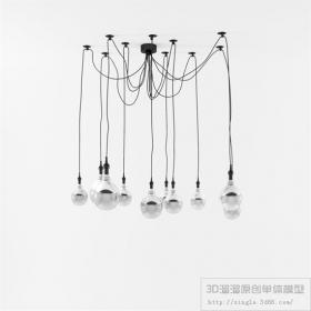 现代吊灯3Dmax模型 (36)