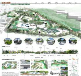 石家庄旧石太铁路生态修复与景观再生—城市的脉搏