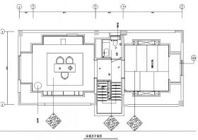 翠屏九溪诚园南区中式简欧别墅设计施工图（附效果图+方...