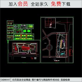 大型办公式酒店CAD