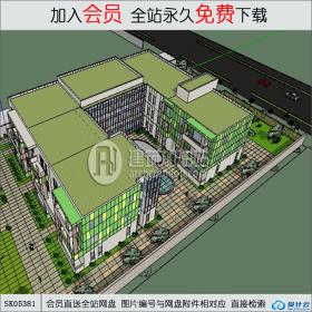 SK05381商业综合体 su模型
