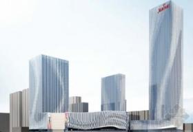 [江苏]城市核心区现代风格超高城市综合体建筑设计方案文...