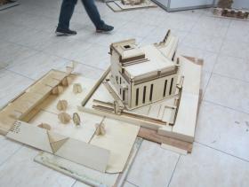 卡诺·斯卡帕 tomba brion、布里昂墓园、模型照片