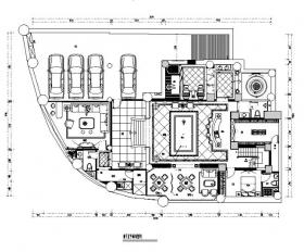 欧式风格大洋鹭洲别墅设计施工图（附效果图）