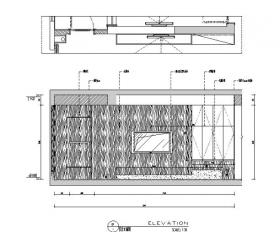 简约三居室住宅设计施工图（附效果图）