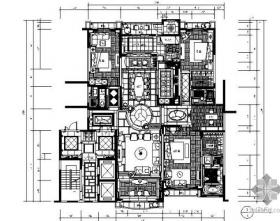 [北京]时尚经典样板房施工图（含实景）