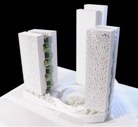 [北京]超高层立体快装知名企业办公大厦建筑设计方案文本
