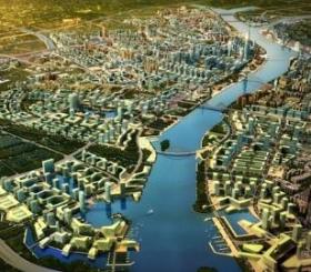 [广东]大型城市规划设计方案文本（上海知名设计院）