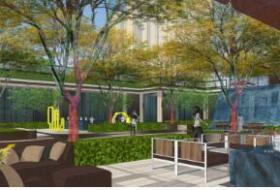 [天津]“一廊两翼”教育示范园住宅社区地块景观设计方案