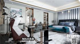 现代卧室3Dmax模型 (38)