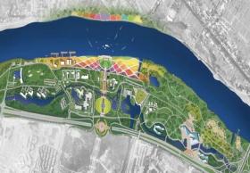 [南京]整体多样性滨江地区景观规划设计方案（著名设计公...
