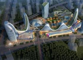 [贵州]250米自然生态大型城市综合体建筑设计方案文本（...