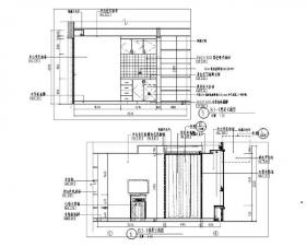 上海礼顿国际公寓B3-1型样板间室内设计施工图