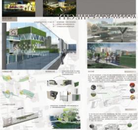 《都市漫行——南京新街口区域空中绿道景观设计》