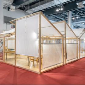 上海眼镜展日本手工眼镜展区设计 / 蜗牛建筑工作室+Muda（...