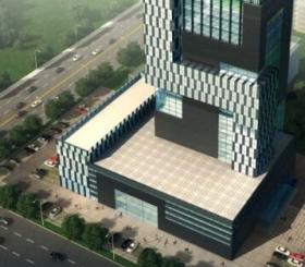 [山东]某二十一层商务办公楼建筑方案文本（含ppt）