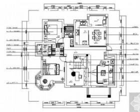 [山东]某二层阁楼式大户型住宅室内装修图