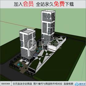 SK05368商业综合体 su模型