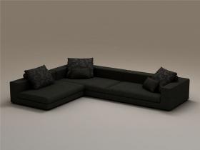 单个现代简约沙发3Dmax模型 (24)