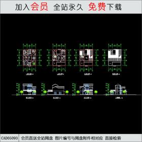 CAD05093住宅CAD