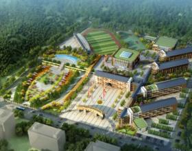 [贵州]18班新中式风格小学校园总规划及单体教育建筑设计...