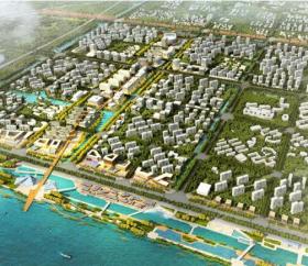 [浙江]AECOM金茂温州瓯江新区城市规划设计方案文本