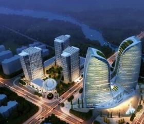 [湖南]超高层现代风格知名企业办公楼设计方案文本（含多...
