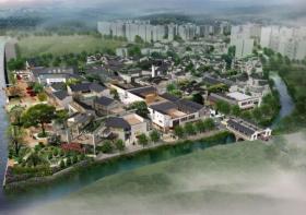 ​[安徽]黎阳黄山老街景观建筑方案设计文本（CAD平面...