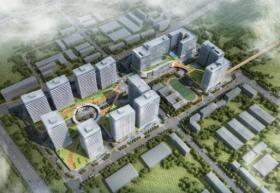 [深圳]高层横线线条立面城市综合体建筑设计方案文本